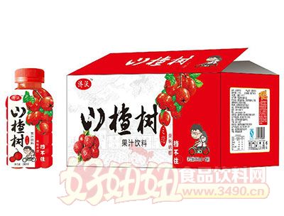 济沃山楂树果汁饮料360ml×15瓶