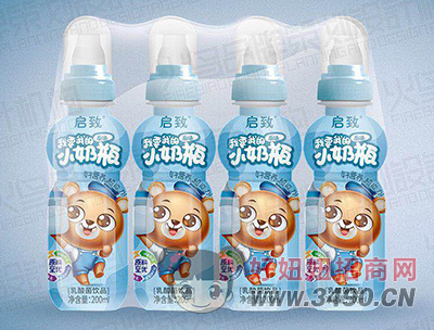 启致我要我的小奶瓶原味乳酸菌饮品200ml×4瓶