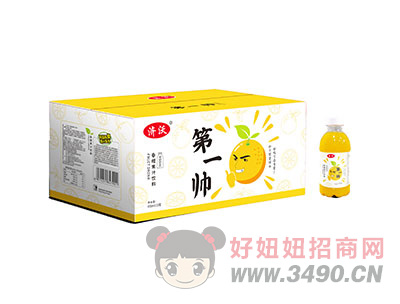 济沃第一帅香橙果汁饮料450mlX15瓶