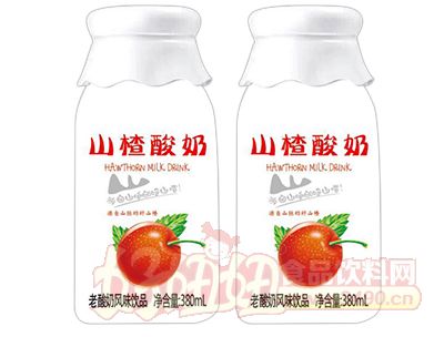 山楂酸奶风味饮品380ml