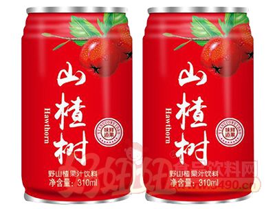 山楂树野山楂果汁饮料310ml