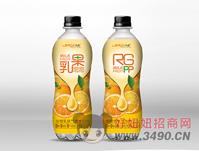 甜橙乳味气泡水480ml
