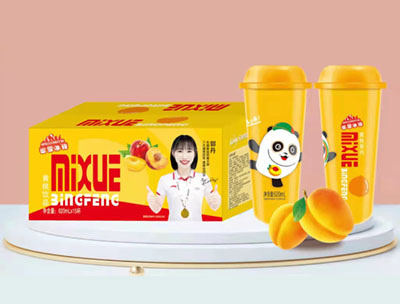 蜜雪冰锋 黄桃饮品620ml×15杯