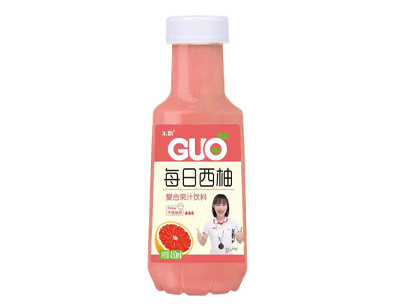 乐路每日西柚果汁茶饮料450ml