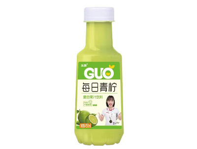 乐路每日青柠果汁茶饮料450ml