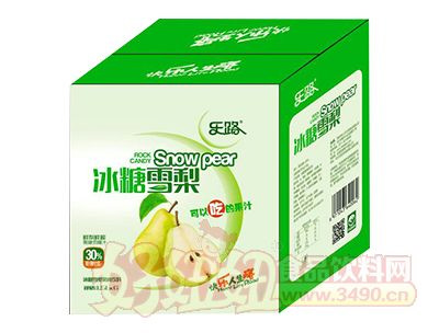 乐路蜜恋雪梨蜂蜜雪梨果肉饮品1.5L×6