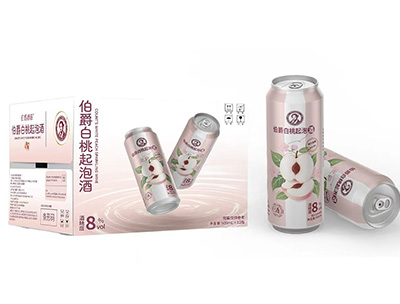 伯爵白桃起泡酒500mlx12瓶