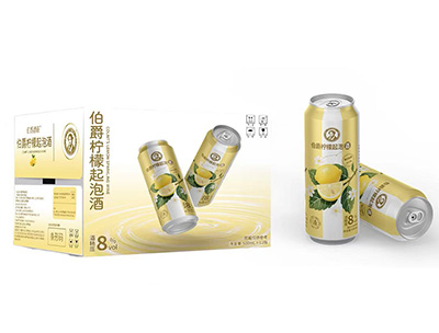 伯爵柠檬起泡酒500mlx12瓶