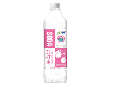 增健蜜桃味苏打水饮品750毫升