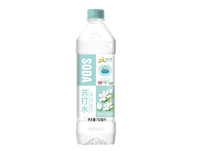 增健茉莉味苏打水饮品750毫升