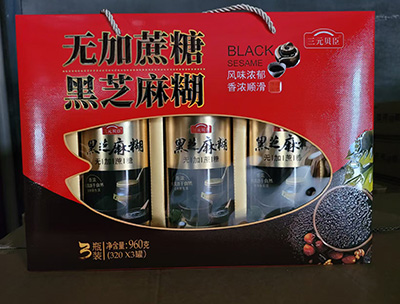 三元贝臣无加蔗糖黑芝麻糊