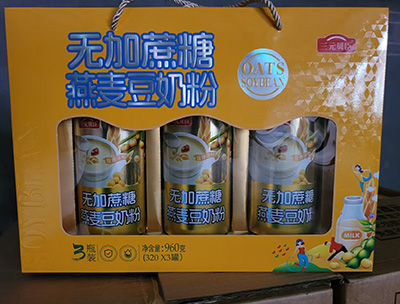 三元贝臣无加蔗糖燕麦豆奶粉