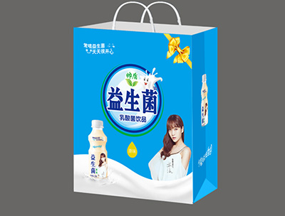 帅盾益生菌乳酸菌饮品礼袋