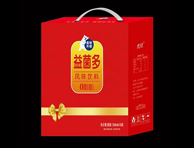 益菌多乳酸菌饮品礼袋