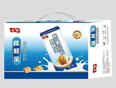 铨顺核桃乳复合蛋白饮料礼盒