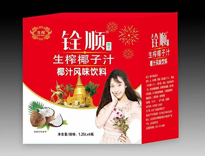 铨顺生榨椰子汁1.25Lx6瓶