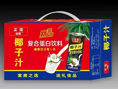 铨顺椰子汁复合蛋白饮料礼盒