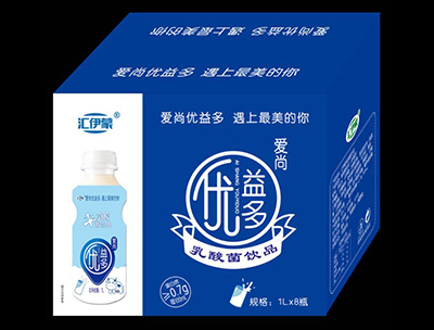 汇伊蒙优益多乳酸菌饮品1Lx8瓶